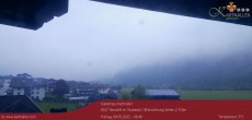 Archiv Foto Webcam Blick Neustift und Serles / Stubaital 05:00
