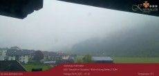 Archiv Foto Webcam Blick Neustift und Serles / Stubaital 06:00
