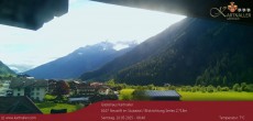 Archiv Foto Webcam Blick Neustift und Serles / Stubaital 07:00