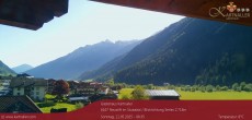Archiv Foto Webcam Blick Neustift und Serles / Stubaital 07:00