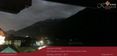 Archiv Foto Webcam Blick Neustift und Serles / Stubaital 23:00