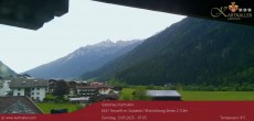 Archiv Foto Webcam Blick Neustift und Serles / Stubaital 06:00