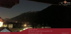 Archived image Webcam View to Neustift and Serles 01:00