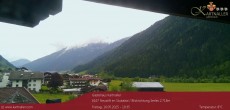 Archived image Webcam View to Neustift and Serles 09:00