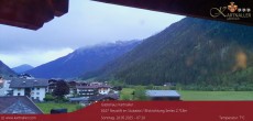 Archiv Foto Webcam Blick Neustift und Serles / Stubaital 06:00