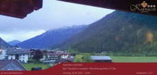 Archiv Foto Webcam Blick Neustift und Serles / Stubaital 19:00