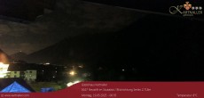 Archiv Foto Webcam Blick Neustift und Serles / Stubaital 23:00