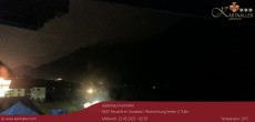 Archiv Foto Webcam Blick Neustift und Serles / Stubaital 01:00