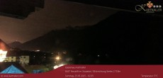 Archiv Foto Webcam Blick Neustift und Serles / Stubaital 01:00