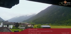 Archiv Foto Webcam Blick Neustift und Serles / Stubaital 09:00