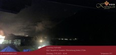 Archived image Webcam View to Neustift and Serles 01:00