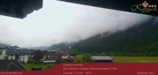 Archived image Webcam View to Neustift and Serles 07:00