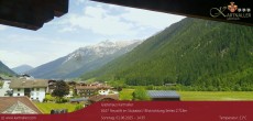 Archiv Foto Webcam Blick Neustift und Serles / Stubaital 13:00