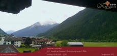 Archiv Foto Webcam Blick Neustift und Serles / Stubaital 11:00