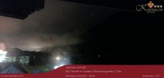 Archiv Foto Webcam Blick Neustift und Serles / Stubaital 01:00
