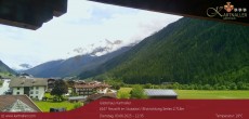 Archiv Foto Webcam Blick Neustift und Serles / Stubaital 11:00