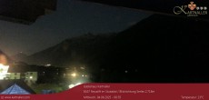 Archiv Foto Webcam Blick Neustift und Serles / Stubaital 23:00