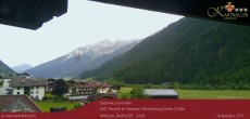 Archiv Foto Webcam Blick Neustift und Serles / Stubaital 13:00