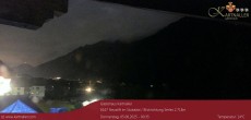 Archived image Webcam View to Neustift and Serles 23:00