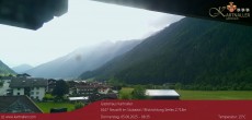 Archiv Foto Webcam Blick Neustift und Serles / Stubaital 07:00