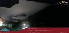 Archiv Foto Webcam Blick Neustift und Serles / Stubaital 23:00