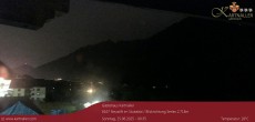 Archiv Foto Webcam Blick Neustift und Serles / Stubaital 23:00