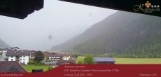 Archiv Foto Webcam Blick Neustift und Serles / Stubaital 19:00