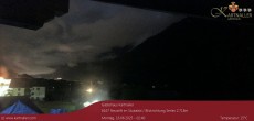 Archiv Foto Webcam Blick Neustift und Serles / Stubaital 01:00