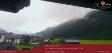 Archiv Foto Webcam Blick Neustift und Serles / Stubaital 05:00