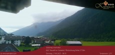 Archiv Foto Webcam Blick Neustift und Serles / Stubaital 05:00