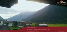 Archiv Foto Webcam Blick Neustift und Serles / Stubaital 06:00