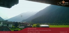 Archiv Foto Webcam Blick Neustift und Serles / Stubaital 07:00