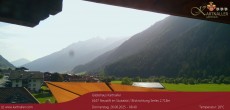 Archiv Foto Webcam Blick Neustift und Serles / Stubaital 07:00
