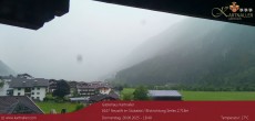 Archiv Foto Webcam Blick Neustift und Serles / Stubaital 17:00