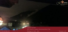 Archiv Foto Webcam Blick Neustift und Serles / Stubaital 23:00