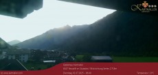 Archiv Foto Webcam Blick Neustift und Serles / Stubaital 05:00