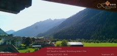 Archiv Foto Webcam Blick Neustift und Serles / Stubaital 07:00
