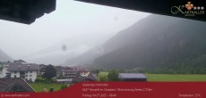 Archiv Foto Webcam Blick Neustift und Serles / Stubaital 07:00