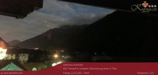 Archiv Foto Webcam Blick Neustift und Serles / Stubaital 23:00