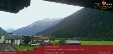 Archiv Foto Webcam Blick Neustift und Serles / Stubaital 09:00