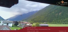 Archiv Foto Webcam Blick Neustift und Serles / Stubaital 19:00