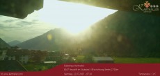 Archiv Foto Webcam Blick Neustift und Serles / Stubaital 06:00
