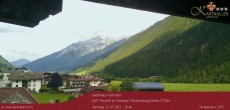 Archiv Foto Webcam Blick Neustift und Serles / Stubaital 15:00