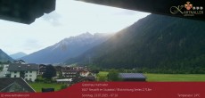 Archived image Webcam View to Neustift and Serles 06:00