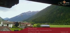 Archiv Foto Webcam Blick Neustift und Serles / Stubaital 19:00