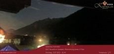 Archiv Foto Webcam Blick Neustift und Serles / Stubaital 01:00