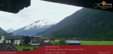 Archiv Foto Webcam Blick Neustift und Serles / Stubaital 17:00