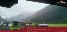 Archiv Foto Webcam Blick Neustift und Serles / Stubaital 17:00