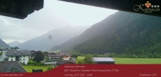 Archiv Foto Webcam Blick Neustift und Serles / Stubaital 19:00