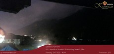 Archiv Foto Webcam Blick Neustift und Serles / Stubaital 23:00